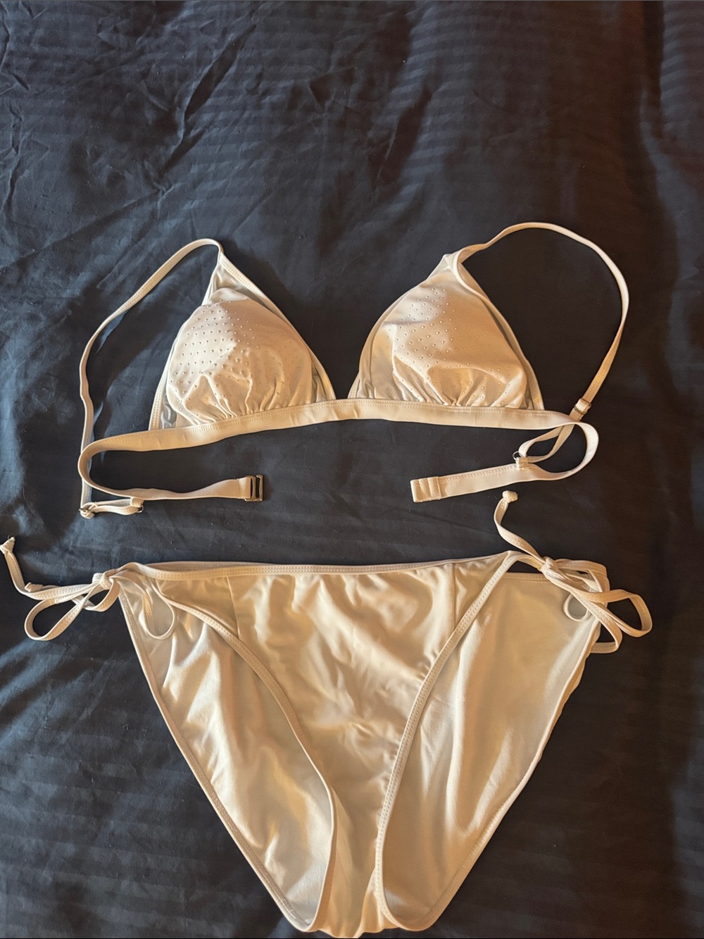 Juicy Couture white Bikini Top & Bottom Set